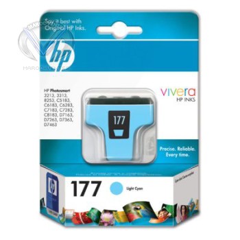 HP 177 Light Cyan Ink Cartridge