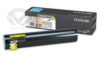 Cartouche de toner Jaune HC pr Lexmark C935, 24000 Pages Std