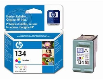 HP 134 Tri-color Inkjet PrintCartridge