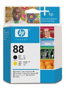 HP 88 Black and Yellow Officejet Printhead