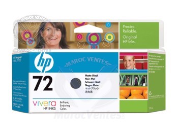 HP 72 130 ml Matte Black Ink Cartridge with Vivera Ink C9403A