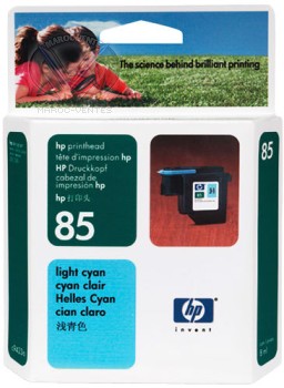 TETE D'IMPRESSION HP N€85 LIGHT CYAN DJ130