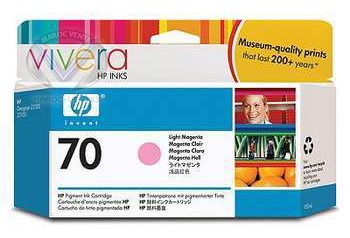 CARTOUCHE HP 70 LIGHT MAGENTA DJ Z2100/Z3100 130ML