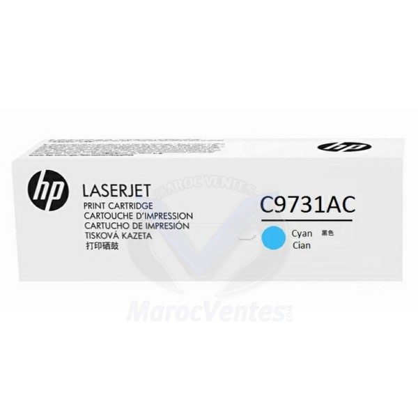 Cartouche de toner LaserJet cyan originale 12000 pages