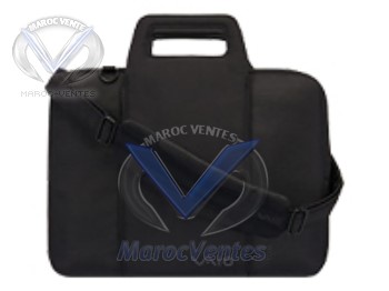 Cartable nylon noir pour pc portable 11/12
