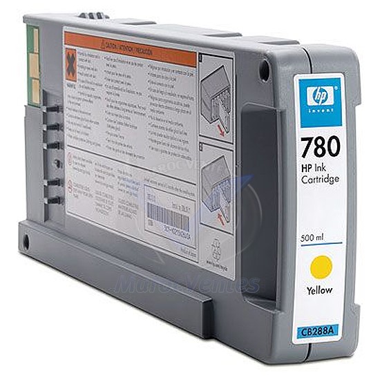 HP 780 500 ML YELLOW INK CARTRIDGE-HP 780 500 ML YELLOW INK CARTRIDGE