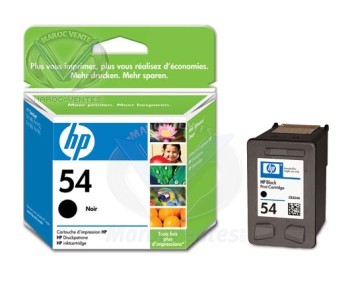 HP 54 Black Inkjet Print Cartridges CB334AE