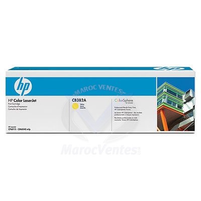 HP Color LaserJet CB382A Yellow Print Cartridge-HP Color LaserJet CB382A Yellow Print Cartridge