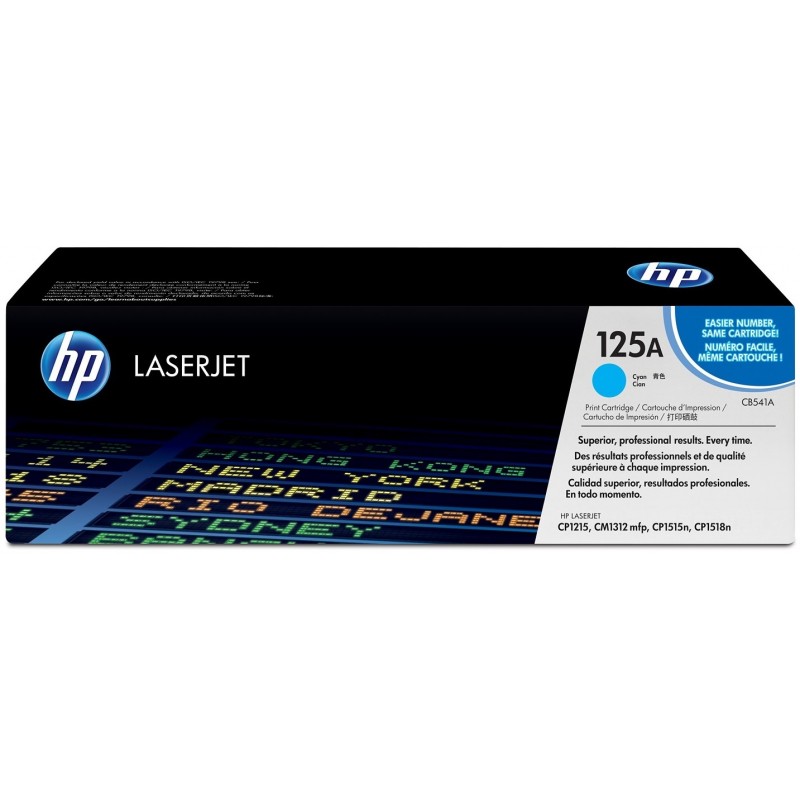 Cartouche de toner LaserJet 125A cyan originale 1400 pages