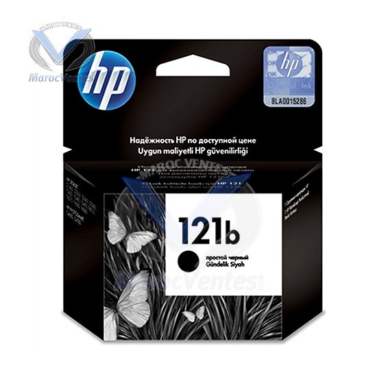 CARTOUCHE HP 121 BASIC NOIR CC636HE