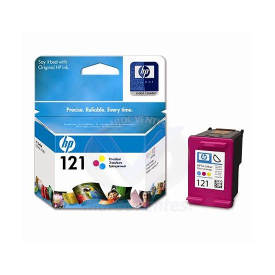 CARTOUCHE HP 121 COULEUR CC643HE