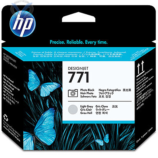 HP 771 Photo Black and Light Gray Designjet Printhead