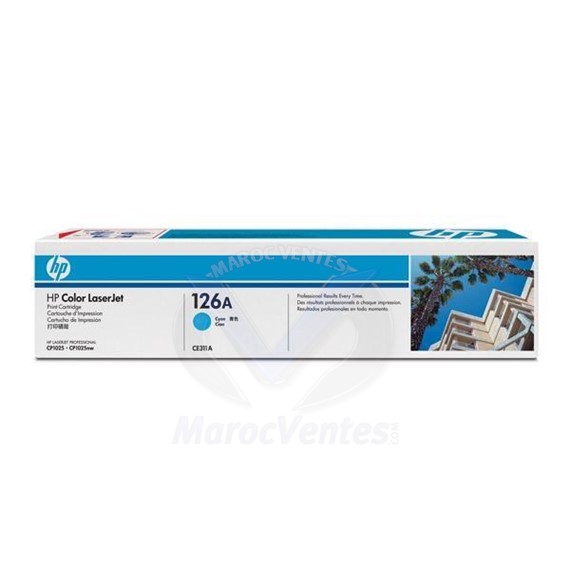 Toner Cartridge 126A Cyan LaserJet CE311A