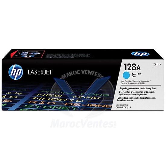 HP Color LJ CP1525/CM1415 Cyan Cartridge-HP Color LJ CP1525/CM1415 Cyan Cartridge
