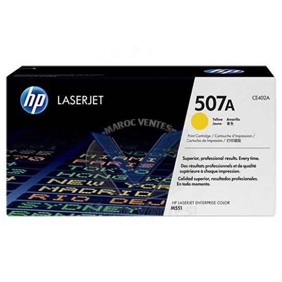HP 507A Yellow LaserJet Toner CE402A
