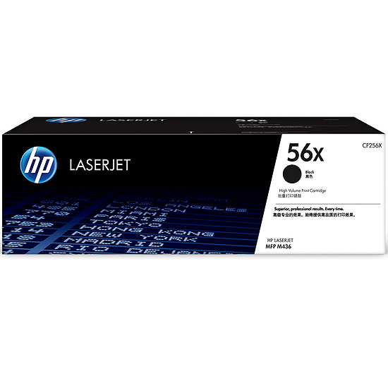 HP  56X High Yield Black Original LaserJet Toner 13700 Pages