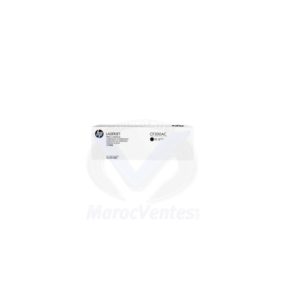Cartouche de toner noir LaserJet originale de contrat CF300AC