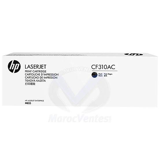 Cartouche de toner noir LaserJet originale de contrat 29 000 pages CF310AC