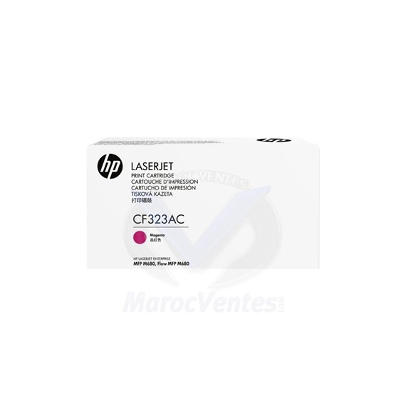 Cartouche de toner Magenta LaserJet originale 16 500 pages CF323AC