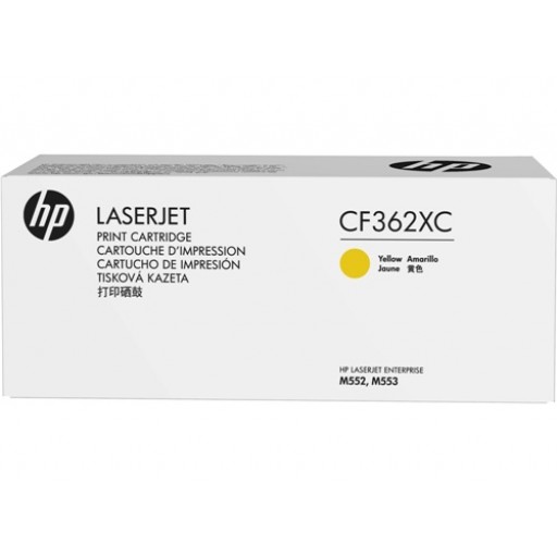 Cartouche de toner LaserJet 508X jaune originale 9500 pages