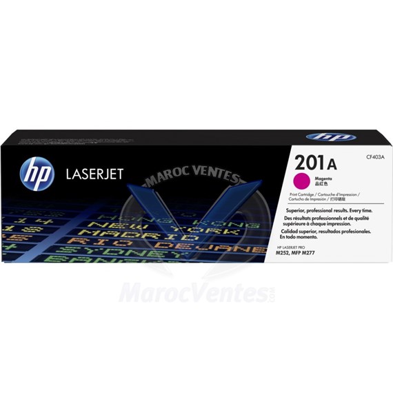 Toner LaserJet 201A Magenta 1400 pages d