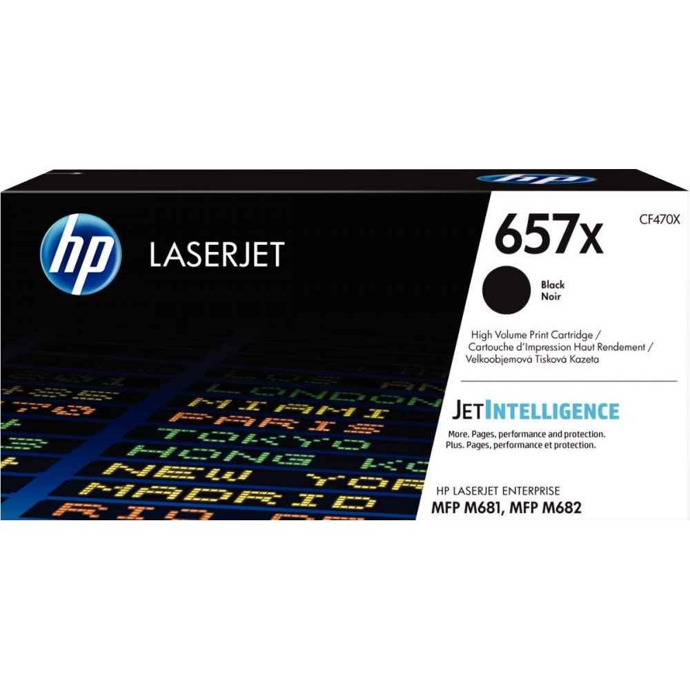 Cartouche de toner 657X noir LaserJet Original haute capacité  28 000 pages