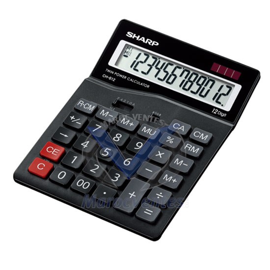 CALCULATRICE SHARP CH 612