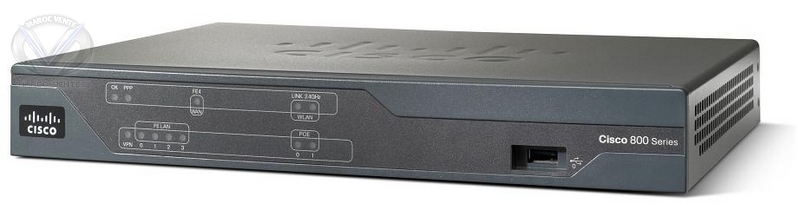 CISCO 881 Ethernet Sec Routerw Adv IP Services