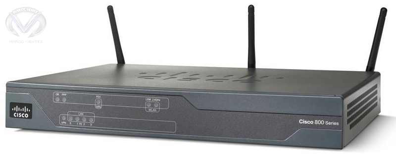 Routeur sans fil - modem cellulaire - 881 Ethernet Wireless avec 3G