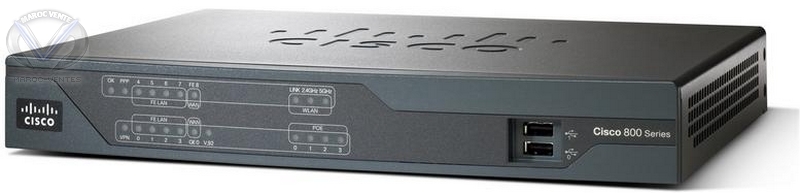 Routeur  887 ADSL2/2+ Annex M - DSL/RNIS