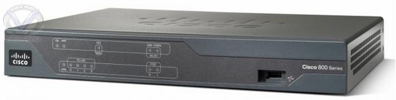 Routeur 887V Integrated Services VDSL2 over POTS w/ ISDN B/U