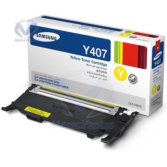 Toner Samsung Yellow pour CLP325-Toner Samsung Yellow pour CLP325