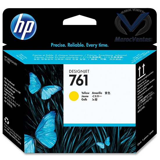 HP 761 400ml Yellow Ink Cratridge