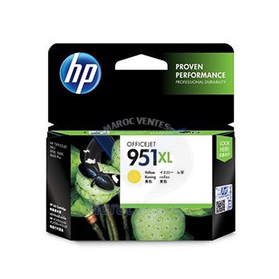 CARTOUCHE HP 951XL JAUNE CN048AE