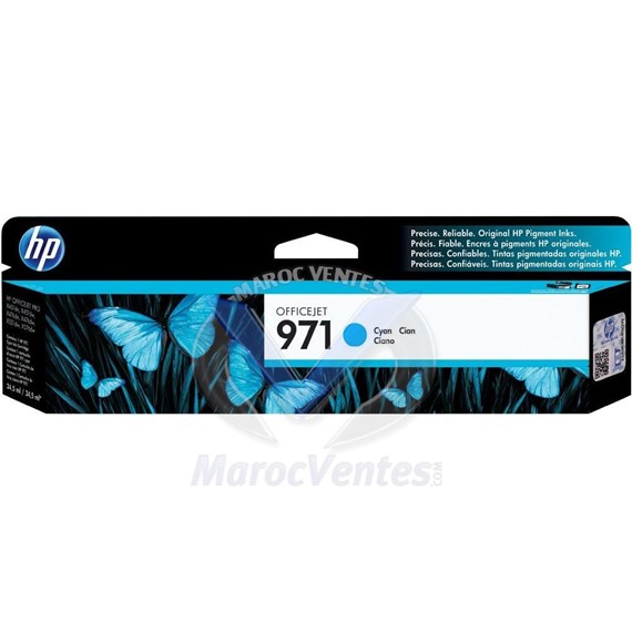 HP 971 Cyan Ink Cartridge CN622AE