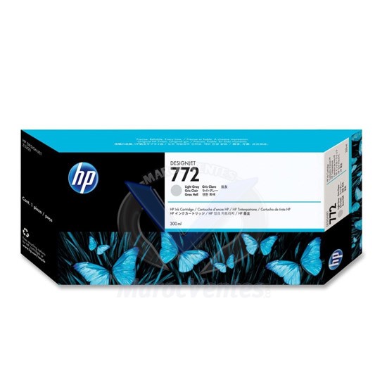 HP 772 300-ml Light Gray Ink Cartridge CN634A