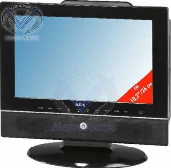 Téléviseur Portable LCD 10.2” avec Double tuner intégré (DVB-T + Analog) et lecteur DVD CTV 4894 DVB-T/DVD