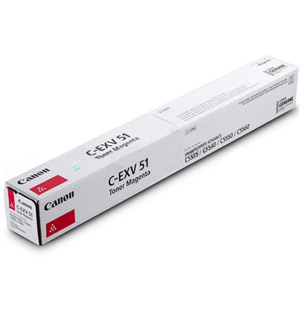 Toner MAGENTA pour C55XX-EXV51