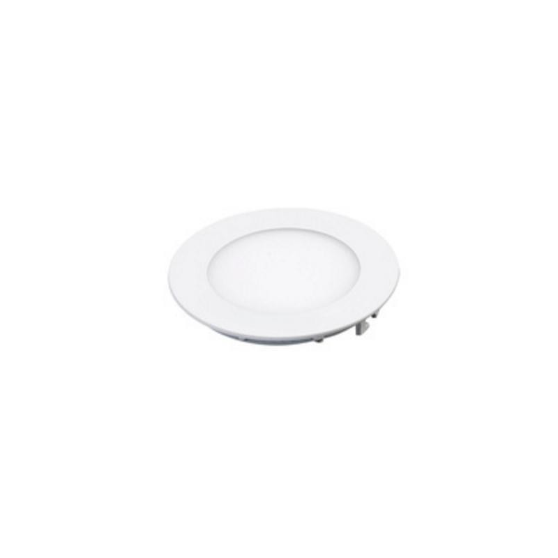 Panneau lumineux LED rond 12W 4000K blanc