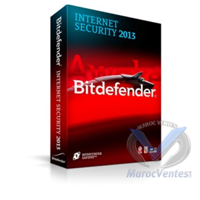 Bitdefender internet security 2013 3 pc 1 ans