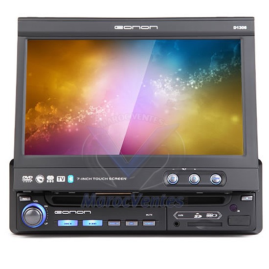 Lecteur DVD pour Voiture Motorisé Ecran Tactile Numérique 7"