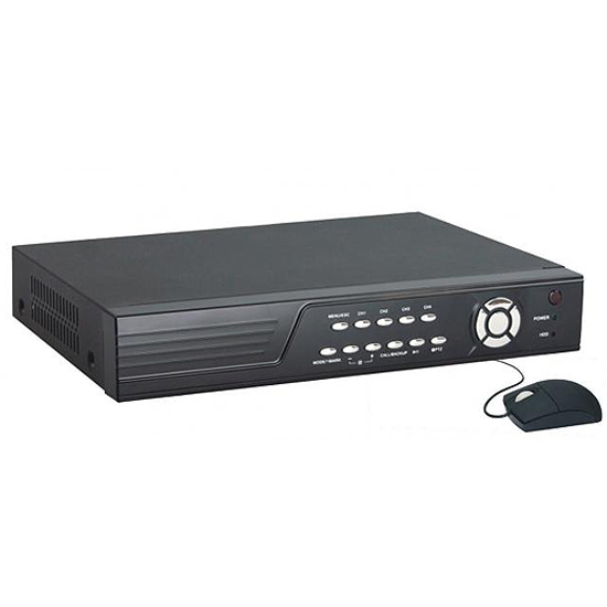 DVR 8CH H.264 Connexion VGA + Support 3G Carte Réseau sans Fil