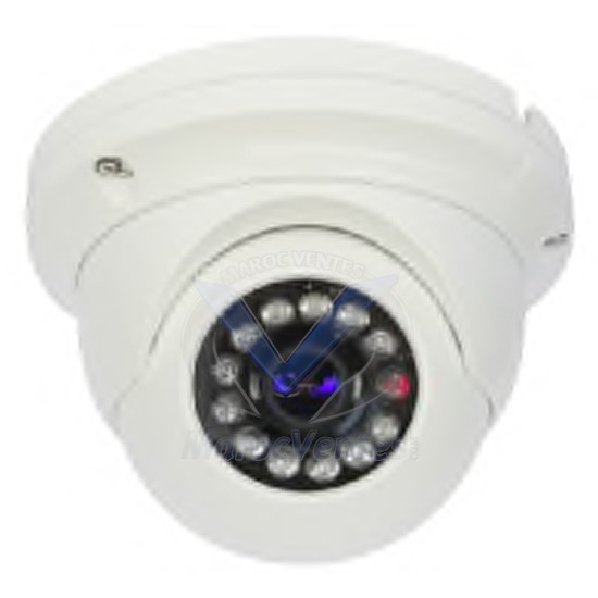 Camera IP Dome 2MP ANTIVANDALE Infrarouge + Audio D2702