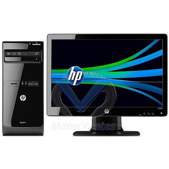 Ensemble Ordinateur HP Pro 3500 Intel® Core™ i5-3470 Ecran LCD 50,8 cm (20 pouces) D5S48EA