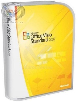 Visio Std 2007 Win32 French CD D86-02754
