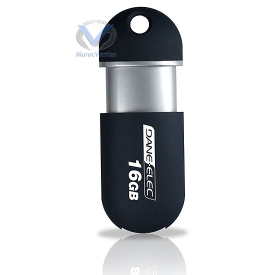DANEELEC CLE USB  NEW CAPLESS16GB TANGERINE