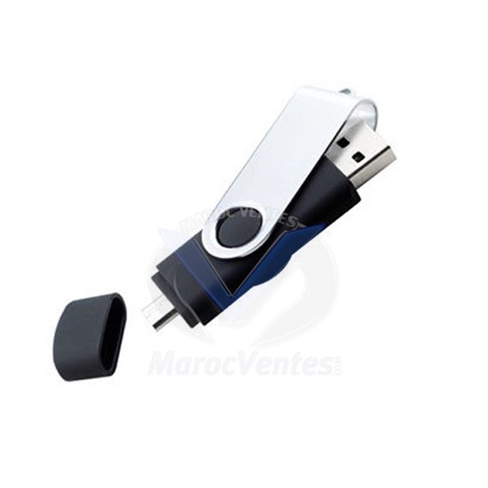 DANEELEC USB2.0 ET MICRO USB OTG 32GB   pour smartphone DA-Z32GSS12-R