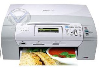 Imprimante multifonction compacte jet d’encre couleur avec écran LCD couleur de 8,4 cm