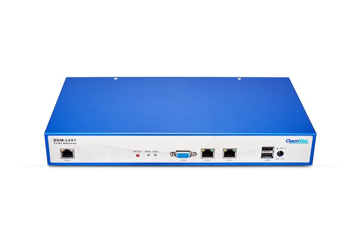 Passerelle VoIP Digital Gateway T1 / E1 / PRI 2 ports Ethernet 10/100 / 1000Mbps