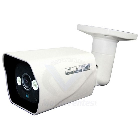 Camera IP 2 MP Etanche Weatherproof Infrarouge + Audio D2707